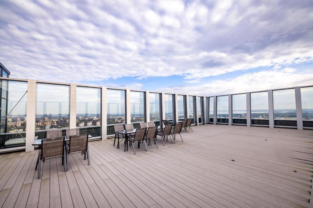 Hanza Tower Lux Sauna&Pool Szczecin Kültér fotó